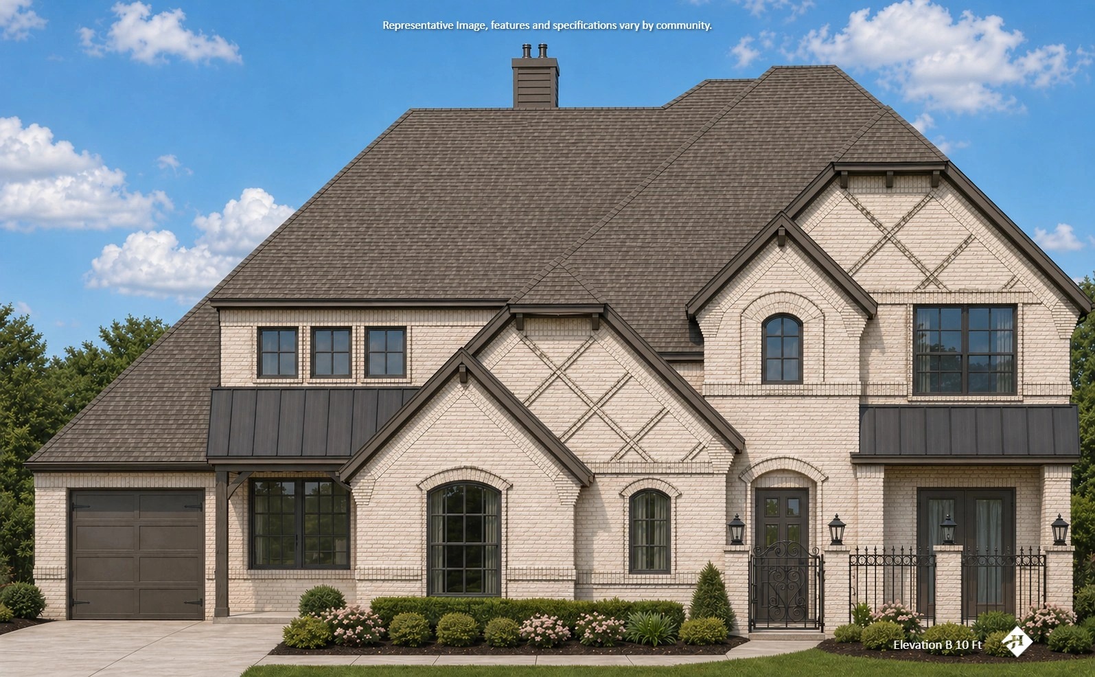 6913 Valor Trail, Temple, TX 76502 — Carter plan by John Houston Homes in Valor Estates, Temple, Texas
